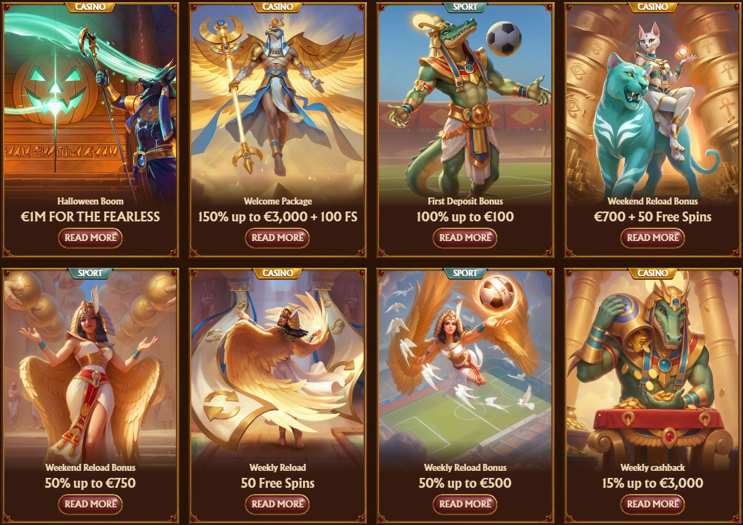 Licensed online casino Amunra — offers multiple generous bonuses for new and existing players, including welcome packages, free spins, cashback, and personalized promo codes. Play licensed slot machines, card games, and live dealer games on desktop or mobile via Traflow Media platform, access full catalog, and enjoy secure, high RTP gambling entertainment with rewards. 